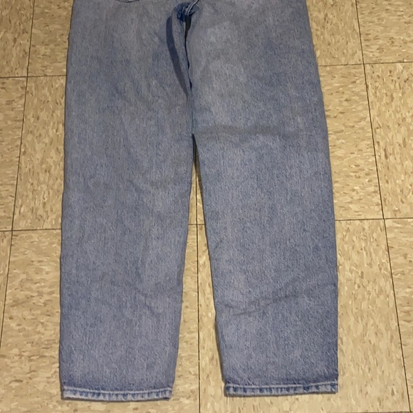 Urban Outfitters BDG High Waisted Pegged Cowboy Jeans in Light Blue Wash size 26 - Picture 8 of 16